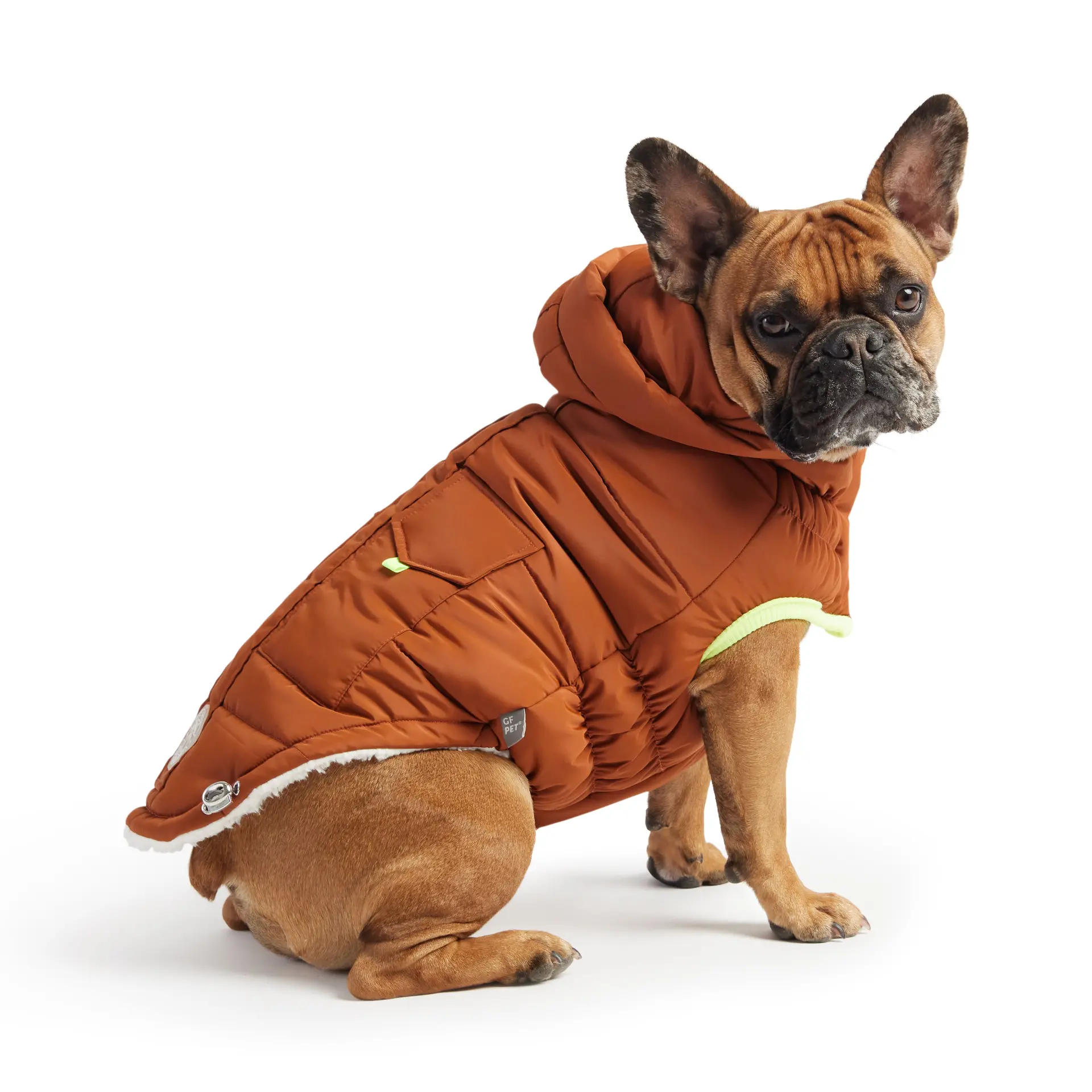 GF PET Elasto-FIT Puff Parka - Hazel Brown