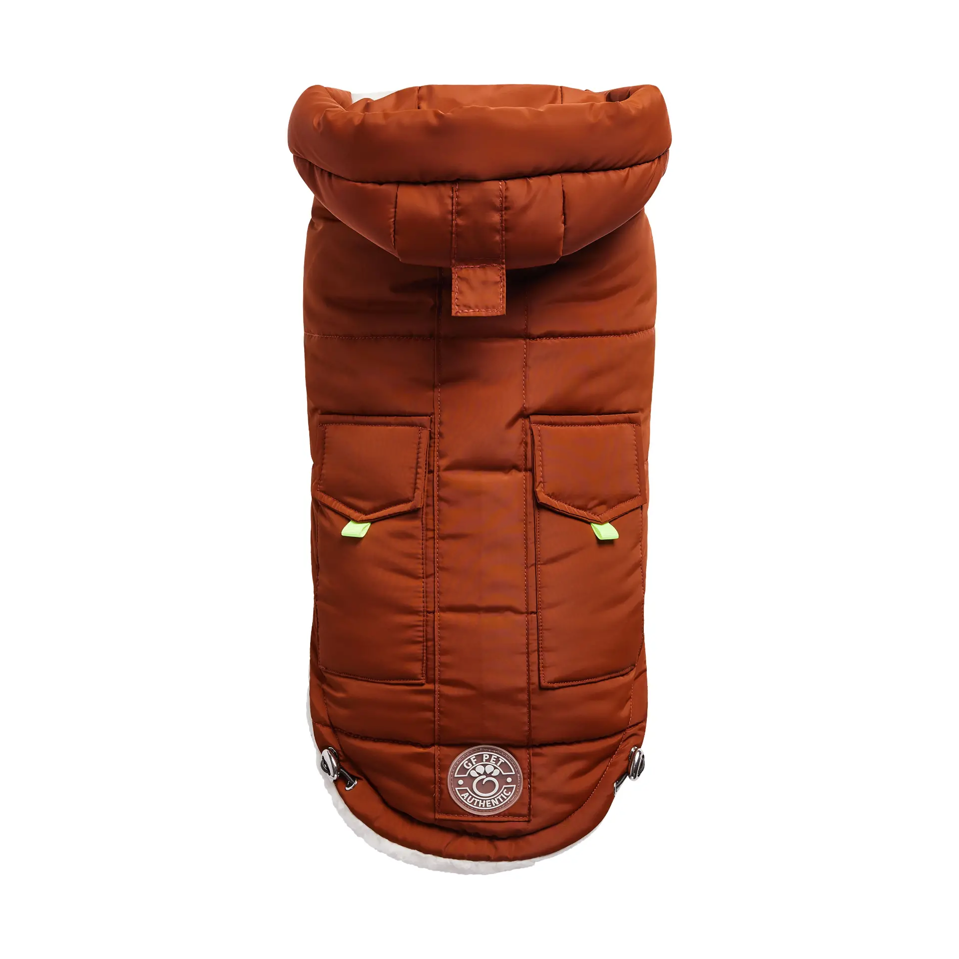 GF PET Elasto-FIT Puff Parka - Hazel Brown - Image 2