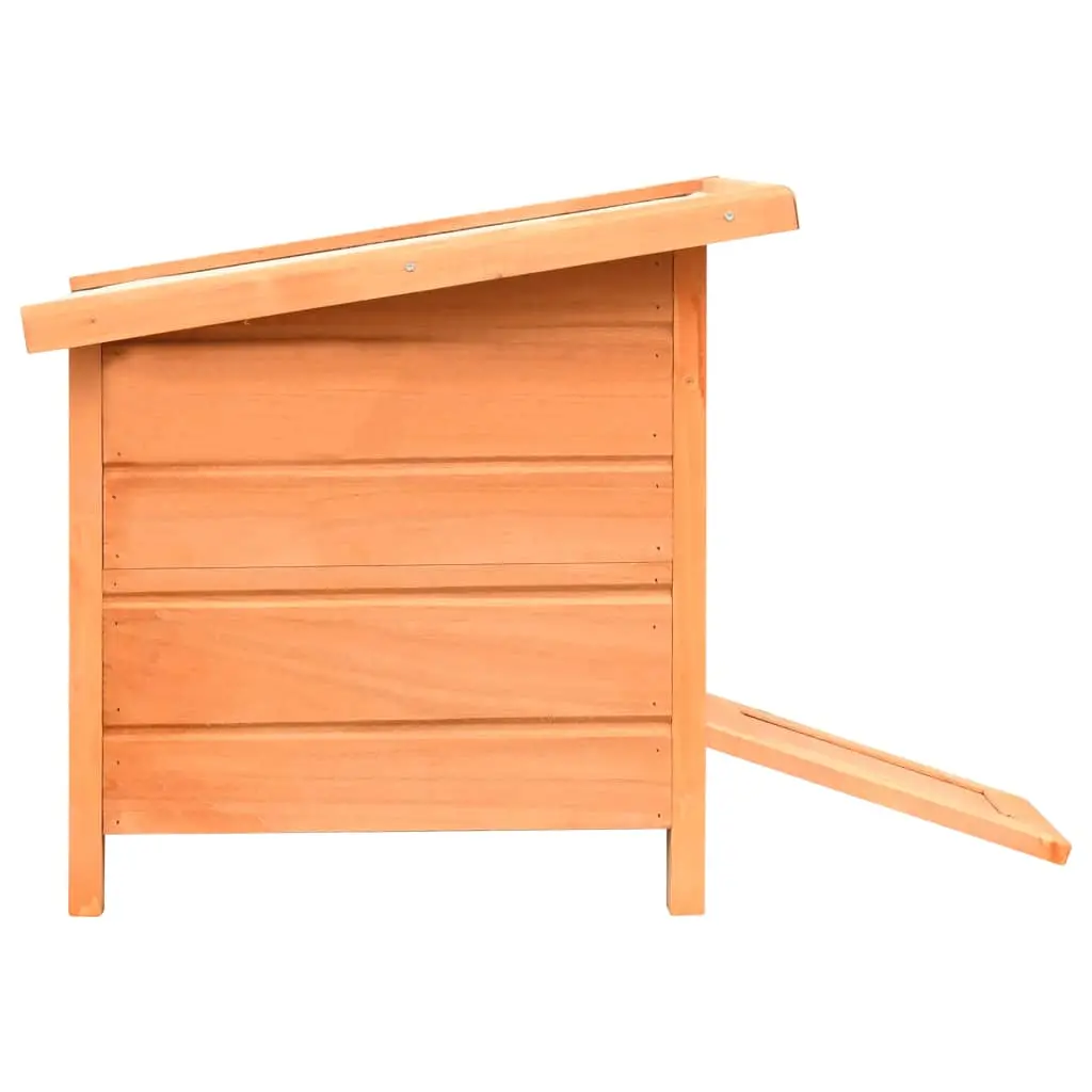 vidaXL Pine & Fir Cat Shelter - Indoor/Outdoor - Image 8