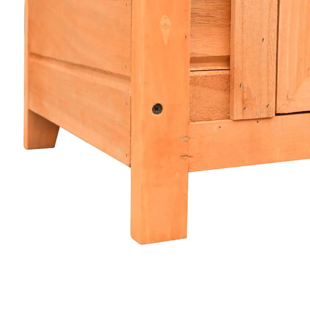 vidaXL Pine & Fir Cat Shelter - Indoor/Outdoor - Image 11