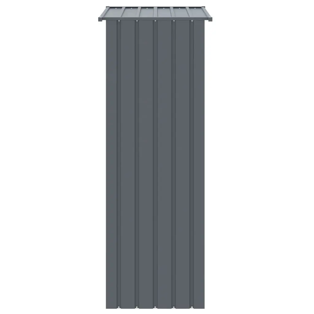 vidaXL Galvanized Steel Bird Cage - Anthracite - Image 4