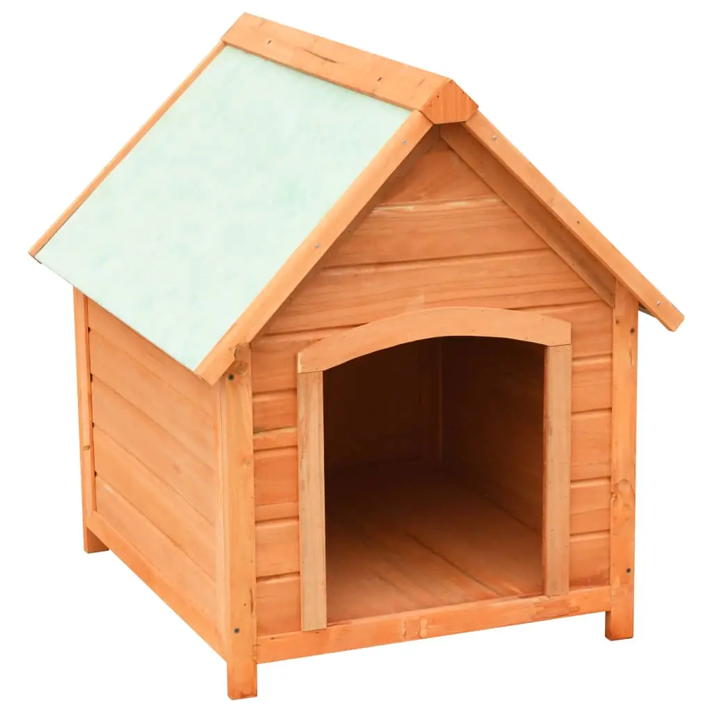 vidaXL Wooden Dog House - Image 2