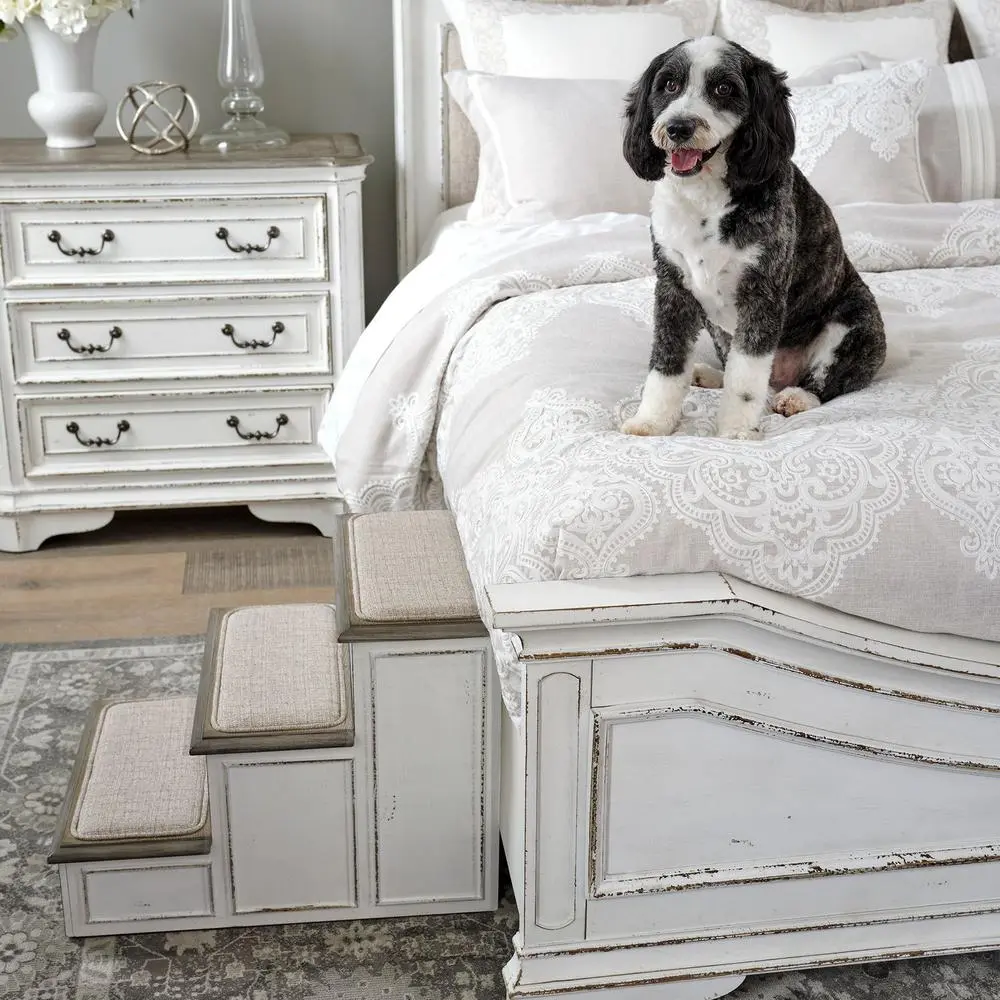 Stylish Pet Steps - Antique White - Image 3