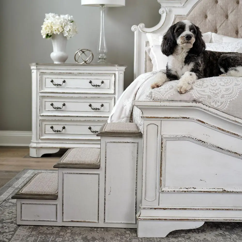 Stylish Pet Steps - Antique White - Image 4