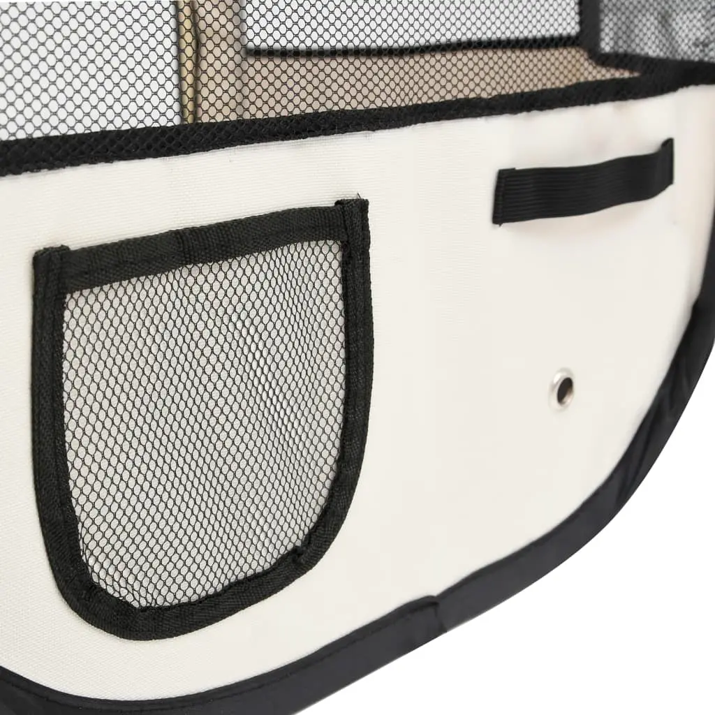 Medium Foldable Pet Playpen - Blue - Image 8