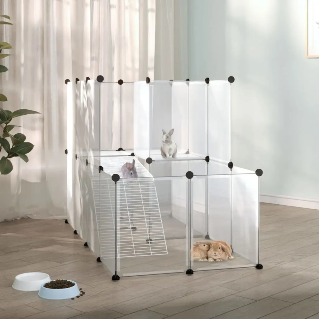 vidaXL Transparent Small Animal Cage - 55.9" x 29.1" x 36.6"