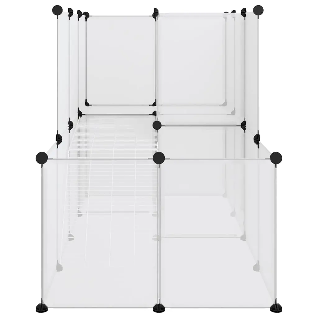 vidaXL Transparent Small Animal Cage - 55.9" x 29.1" x 36.6" - Image 3