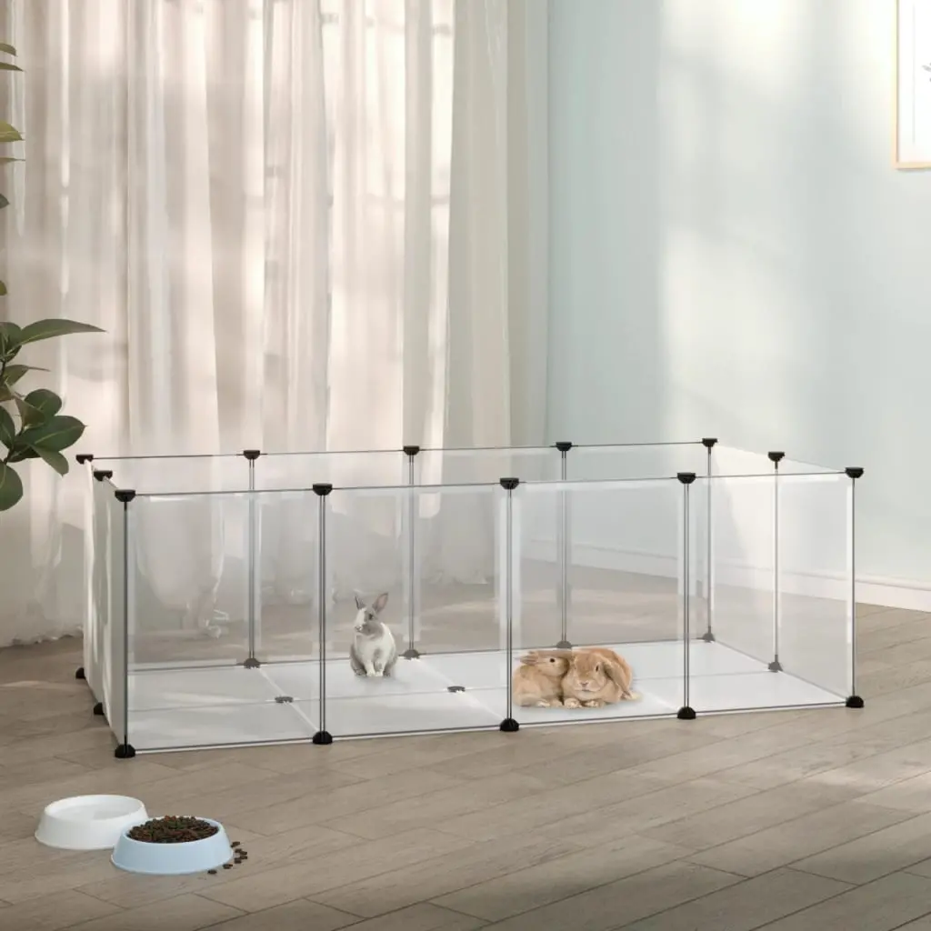 Transparent Small Animal Cage - 56.7"x29.1"x18.3"