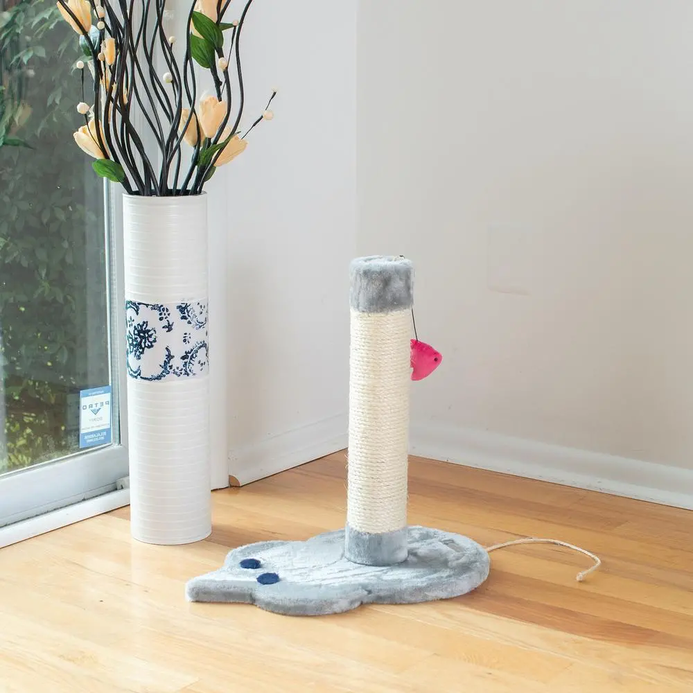 Armarkat Mouse Shape Real Wood Cat Scratcher Toy, Sisal Scratching Post For Kitty TraInIng - Image 4