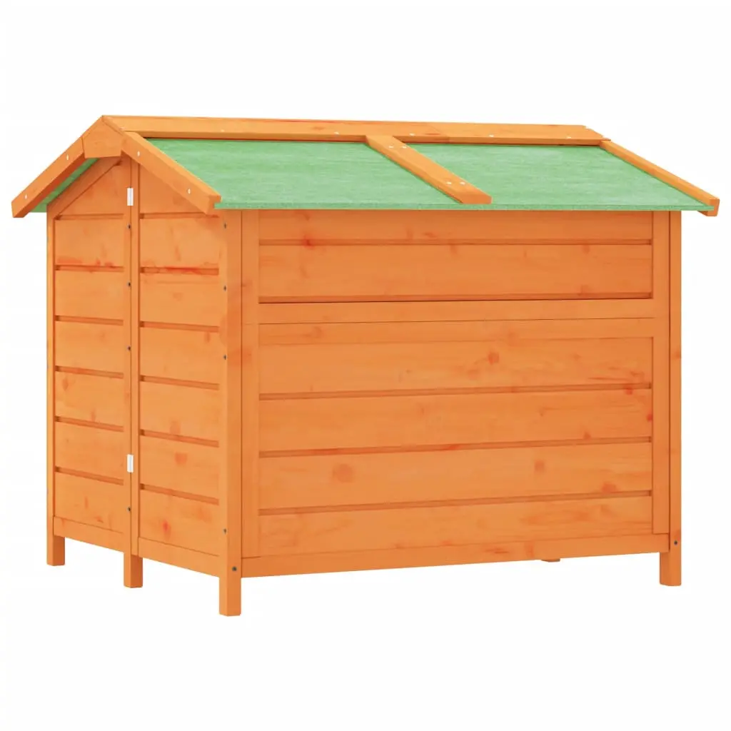 vidaXL Dog House Solid Wood Pine - Brown - Image 5