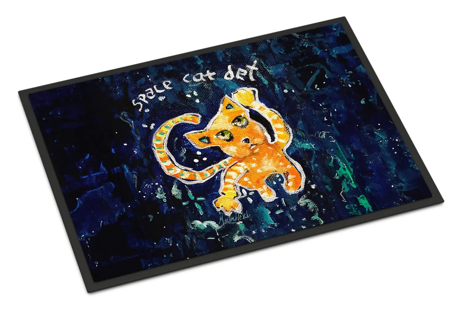 Space "Cat Det" Doormat