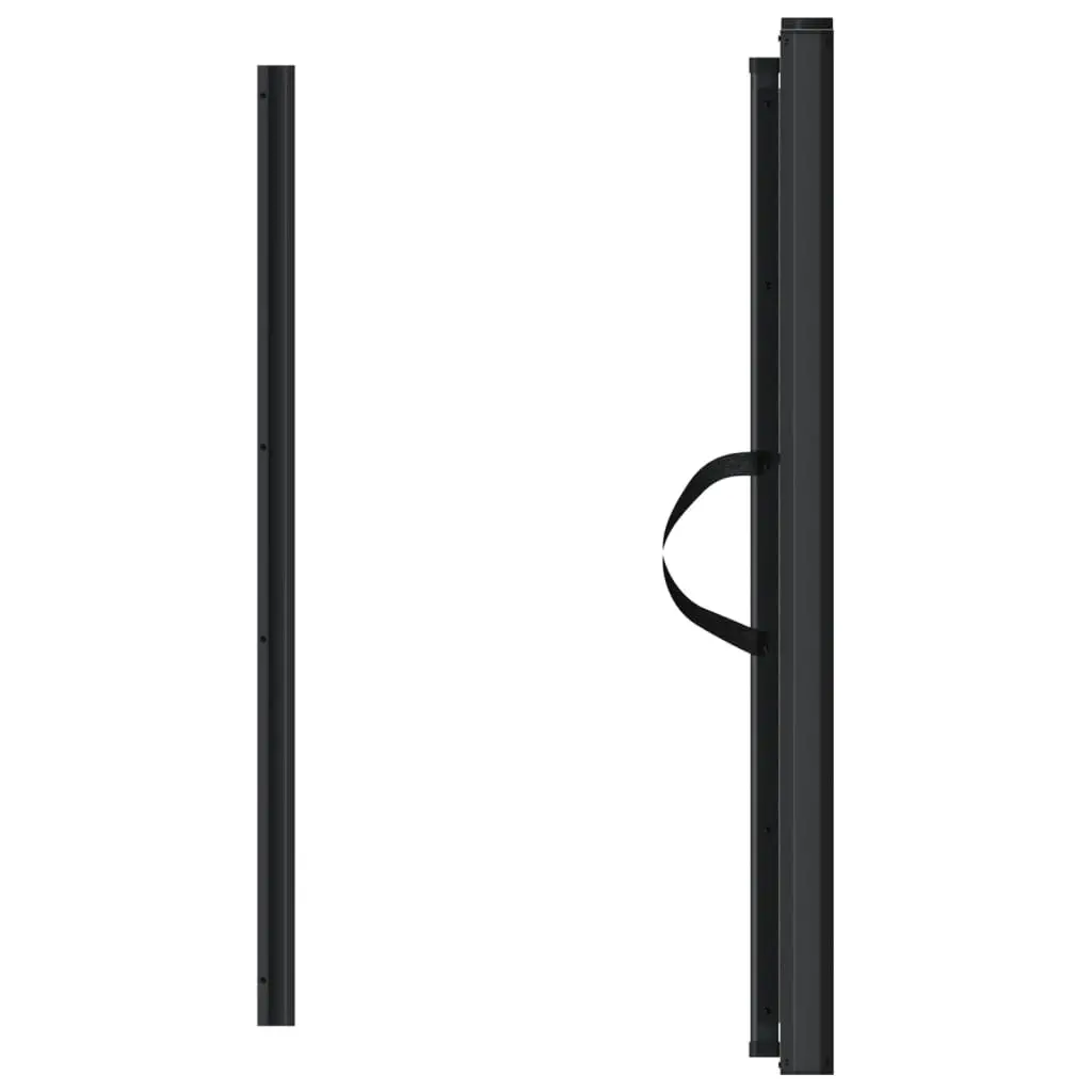 Retractable Pet Gate - Black 32.5"x49.2" - Image 4