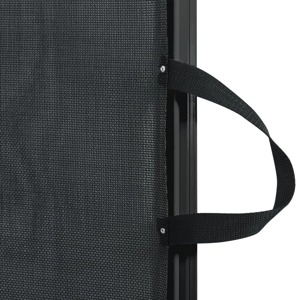 Retractable Pet Gate - Black 32.5"x49.2" - Image 6
