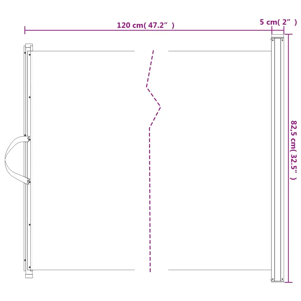Retractable Pet Gate - Black 32.5"x49.2" - Image 9