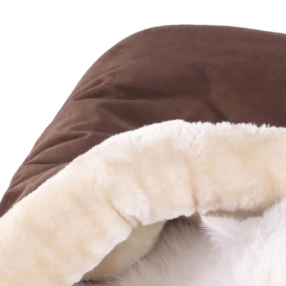 Burrito Style Cat Bed - Mocha - Image 13