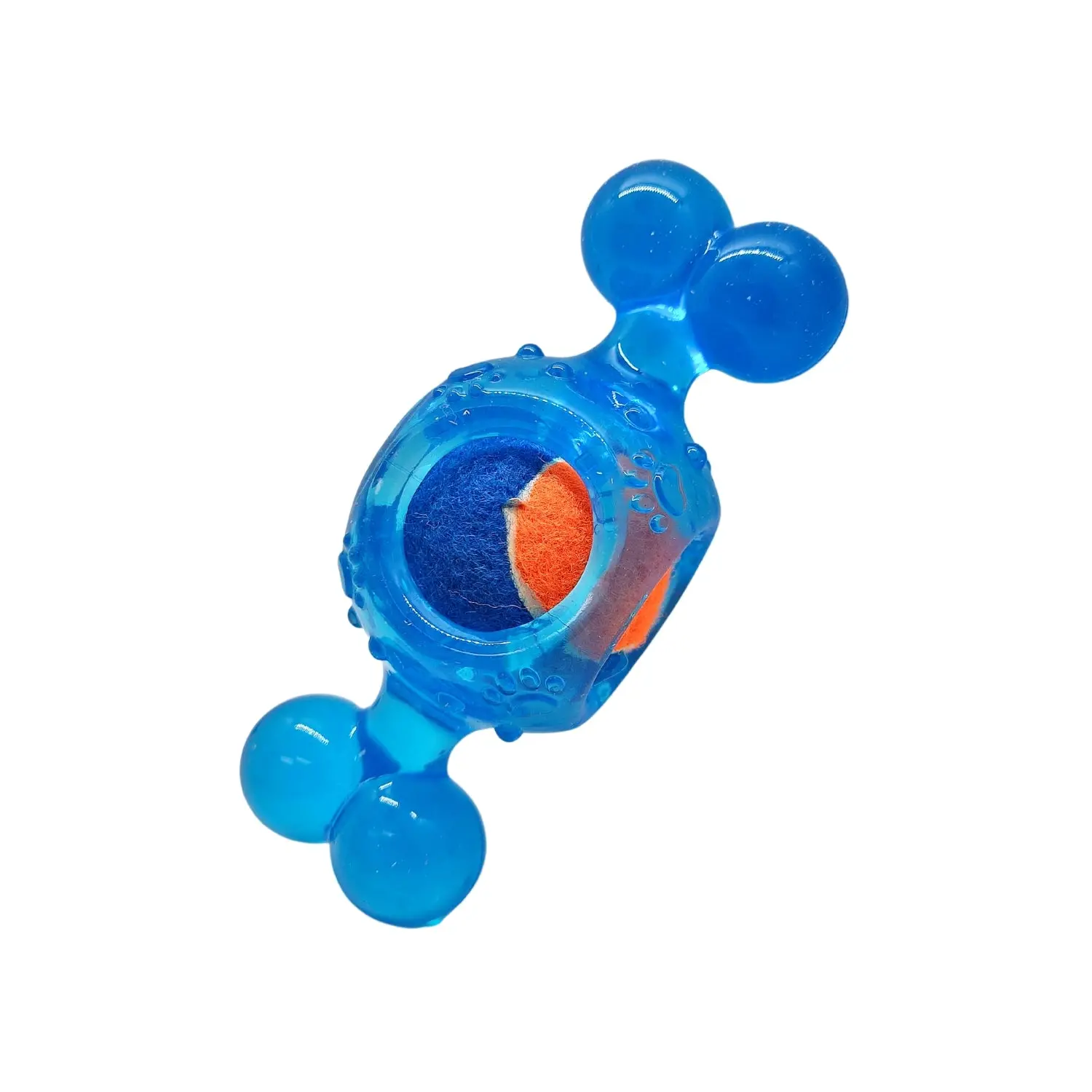 Candy-Inspired Squeaky Tennis Ball Dog Toy - Image 4