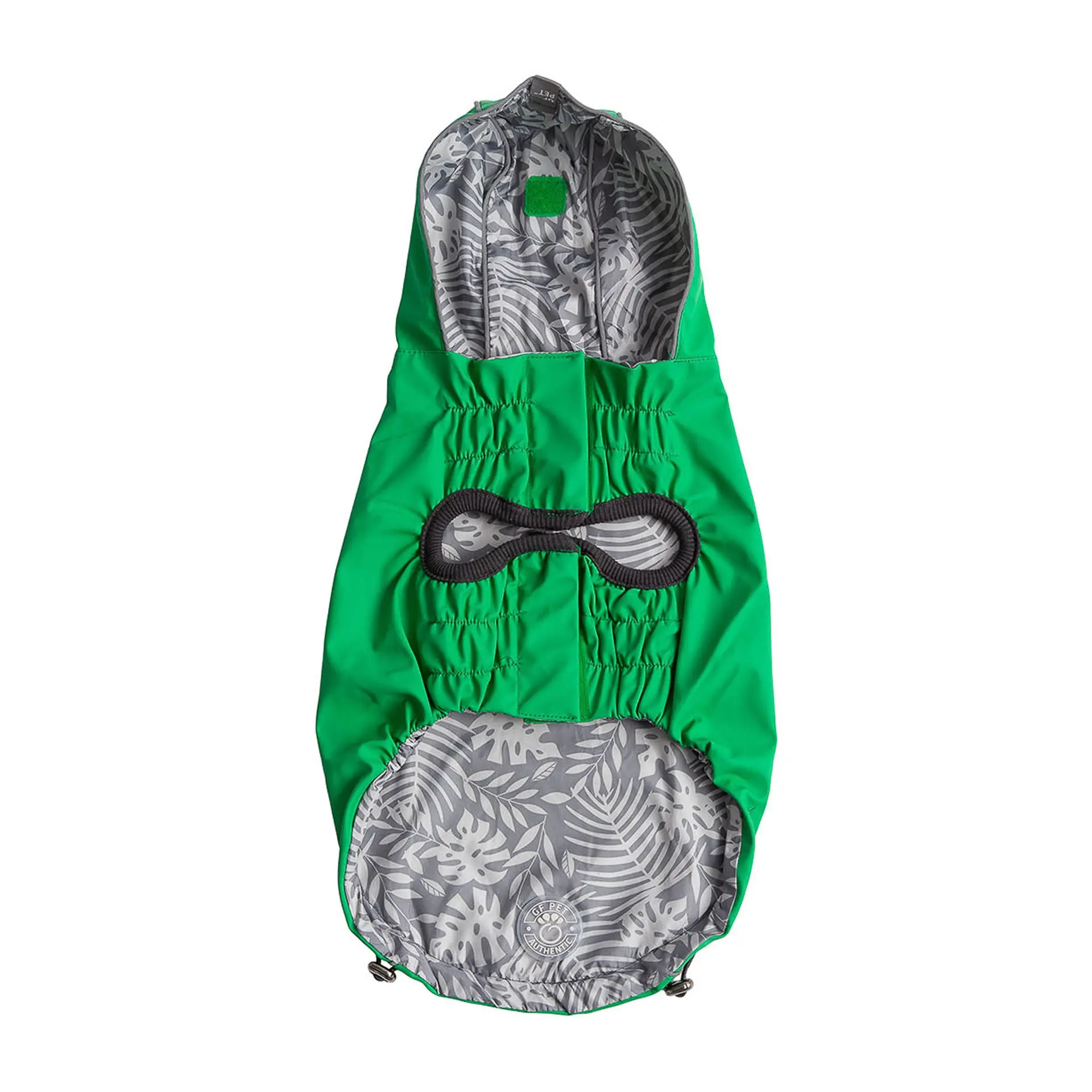 Reversible Elasto-Fit Raincoat - Green - Image 3